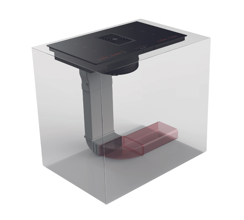 Platetopper med integrert ventilator