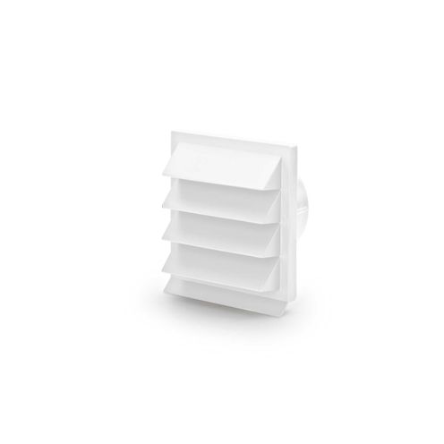 Facaderist Ø125 hvid