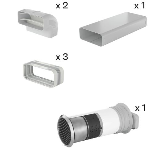 Rørføringspakke Prime 2, for aftræk